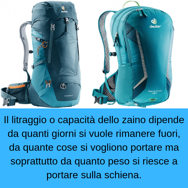 capacita o litraggio
