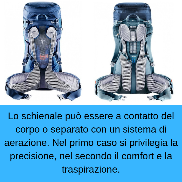 importanza schienale